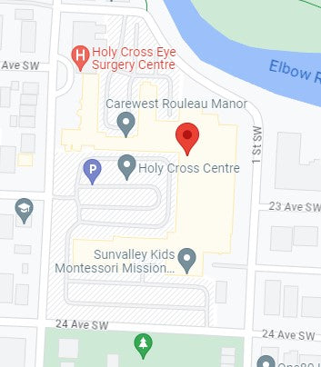 Map depicting The Sleep Institute location