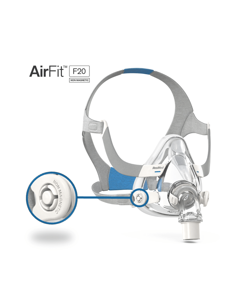 ResMed AirFit F20 Non - Magnetic Full Face Mask - The Sleep Institute