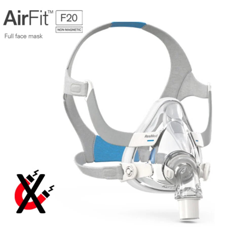 ResMed AirFit F20 Non - Magnetic Full Face Mask - The Sleep Institute