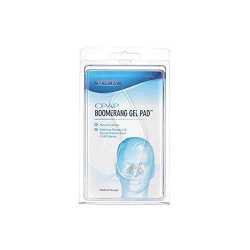 Nasal gel clearance pads for cpap