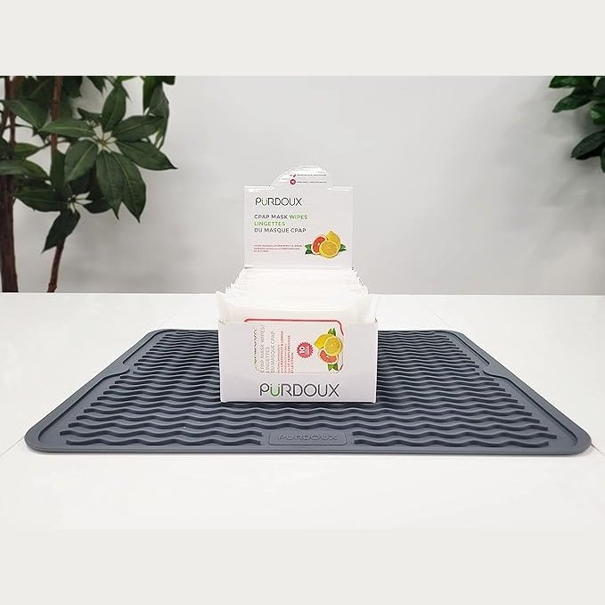 Purdoux CPAP Mask Wipes Travel Box Grapefruit & Lemon Scented