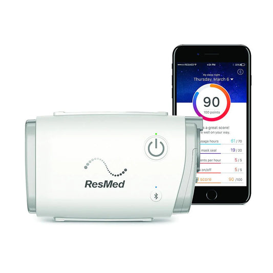 Travel ResMed AirMini AutoSet CPAP/APAP Machine - Compact and Convenient Therapy Solution