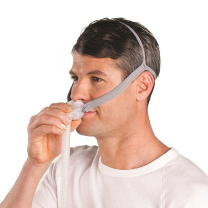 Three sizes of nasal pillows for AirFit P10 Nasal Pillow CPAP Mask - Small, Medium, and Large.